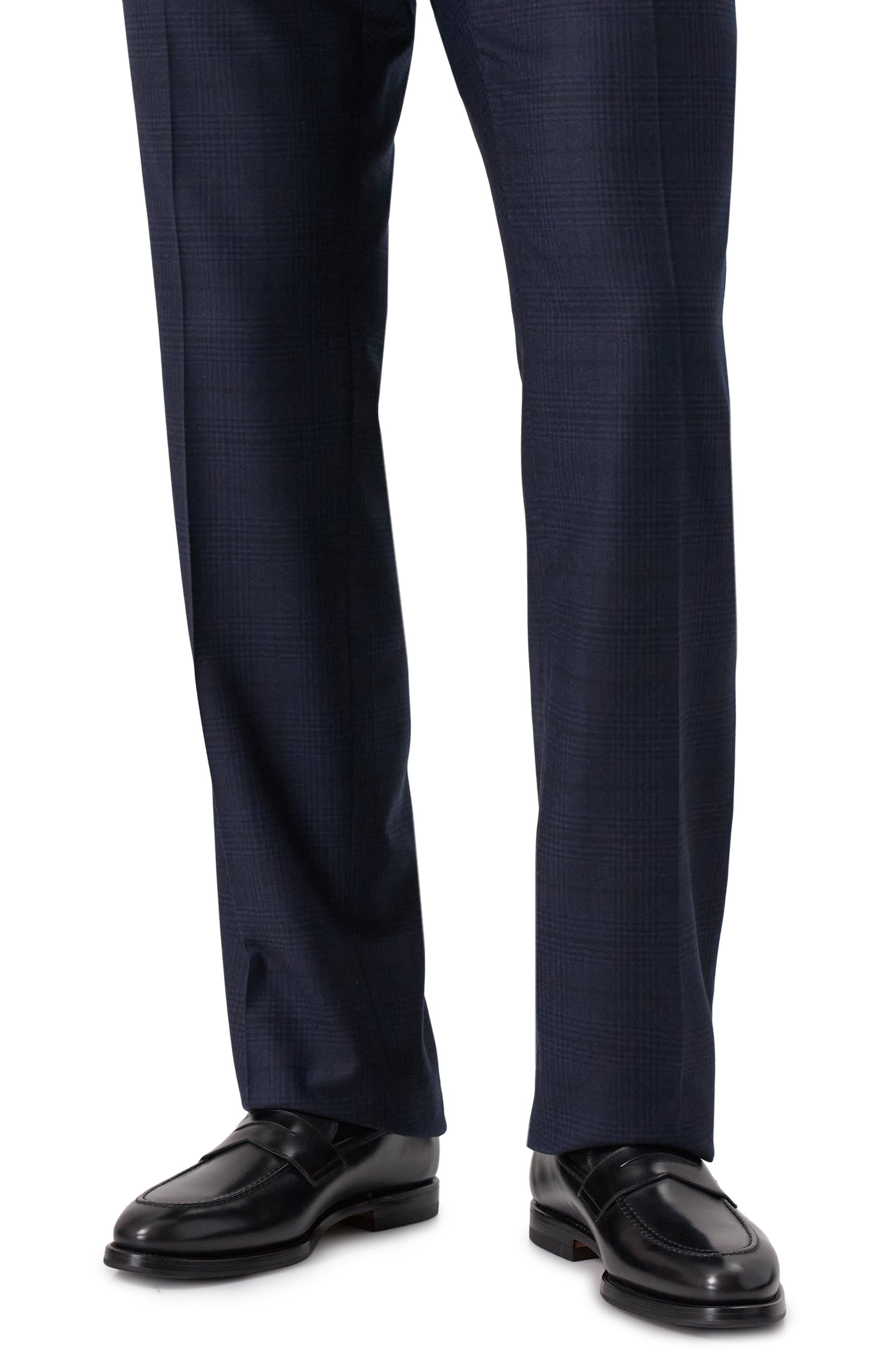 Кожаные пенни-лоферы W.GIBBS, арт. 0354003/LUX ANIL, фото 3