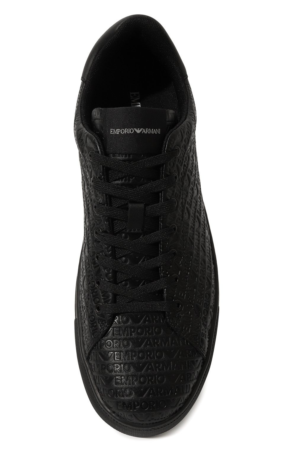 Кожаные кеды EMPORIO ARMANI, арт. X4X670/XD432, фото 6