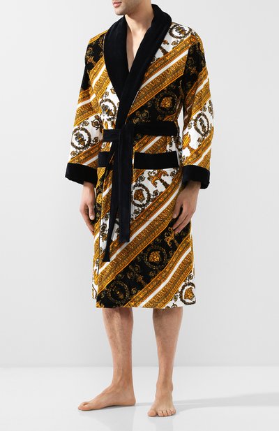 Хлопковый халат VERSACE, арт. ZACP00008/ZC0SP075, фото 3