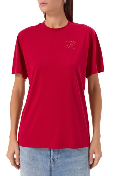 Хлопковая футболка HUGO, арт. 50550901, фото 3