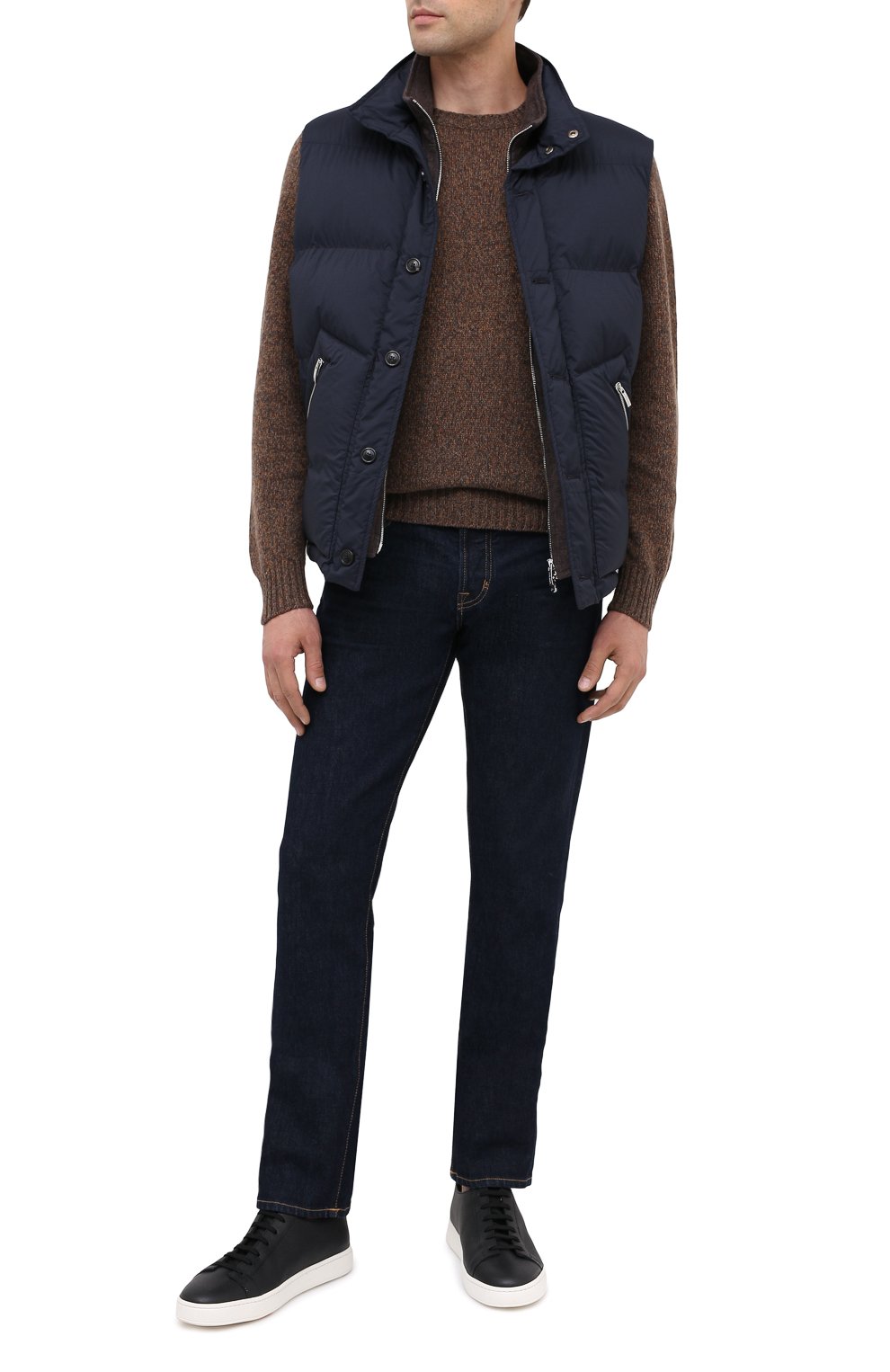 Пуховый жилет CORTIGIANI, арт. 914621/0000, фото 2