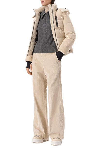 Вельветовый пуховик BRUNELLO CUCINELLI, арт. MM1807907, фото 2