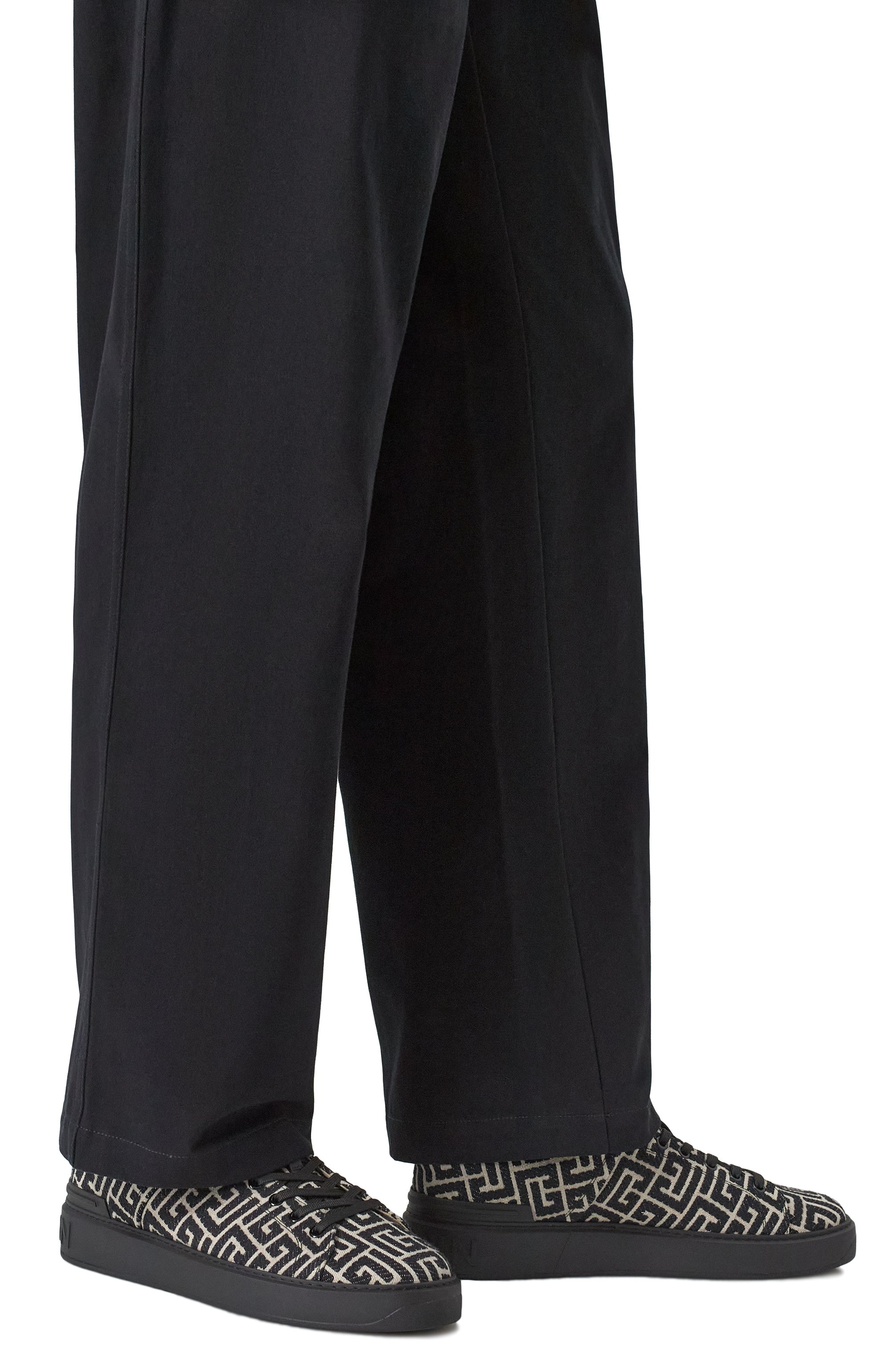 Текстильные кеды b-court BALMAIN, арт. DM1VI288/TJCM, фото 3