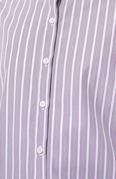 Хлопковая рубашка NOBLE&BRULEE серого цвета по цене 41200 руб., арт. NB10/131222/29, фото 5 Хлопковая рубашка NOBLE&BRULEE, арт. NB10/131222/29, фото 5