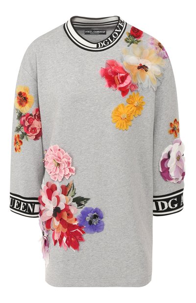 Женский хлопковый пуловер DOLCE & GABBANA, арт. F9E14Z/FU7DU