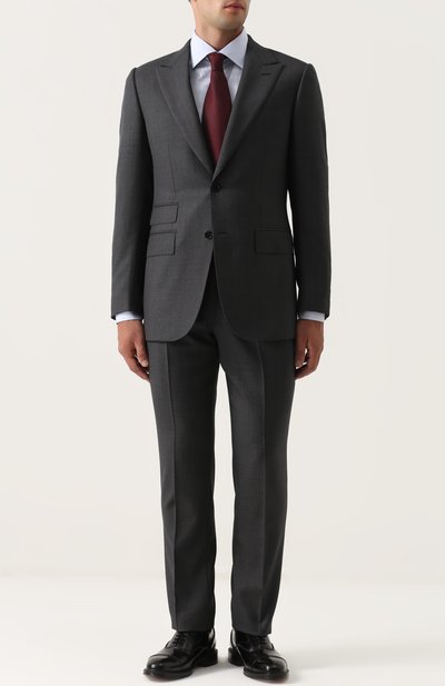 Хлопковая сорочка с воротником кент GIORGIO ARMANI, арт. ZSCMRT/ZS75C, фото 2