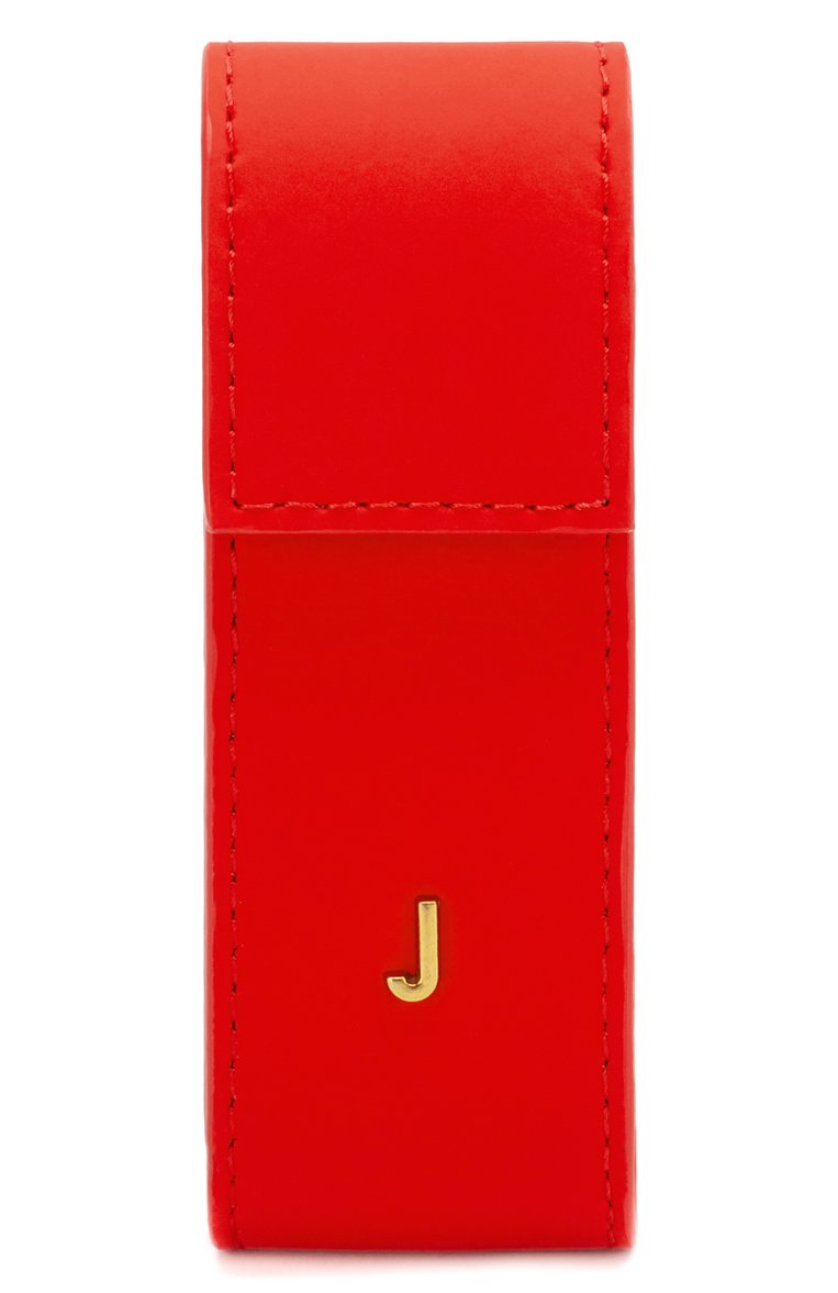 Женская сумка le porte rouge à lèvres JACQUEMUS красного цвета, арт. 194AC03/70490 | Фото 1 (Материал: Натуральная кожа; Размер: mini; Ремень/цепочка: На ремешке; Сумки-технические: Сумки через плечо; Драгоценные камни: Проставлено; Материал сплава: Проставлено)