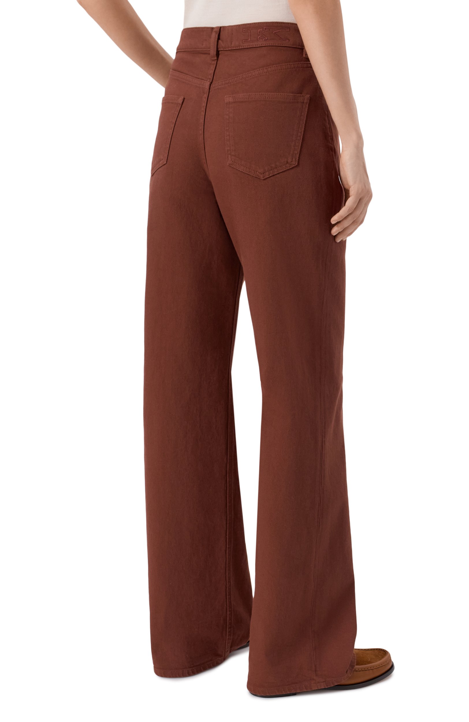 Джинсы KITON светло-коричневого цвета по цене 118000 руб., арт. DJ60103K0519, фото 4 Джинсы KITON, арт. DJ60103K0519, фото 4