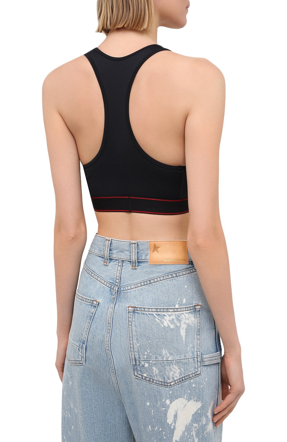 Топ VETEMENTS черного цвета по цене 22300 руб., арт. WE51T0100B 1332/BLACK, фото 4 Топ VETEMENTS, арт. WE51T0100B 1332/BLACK, фото 4