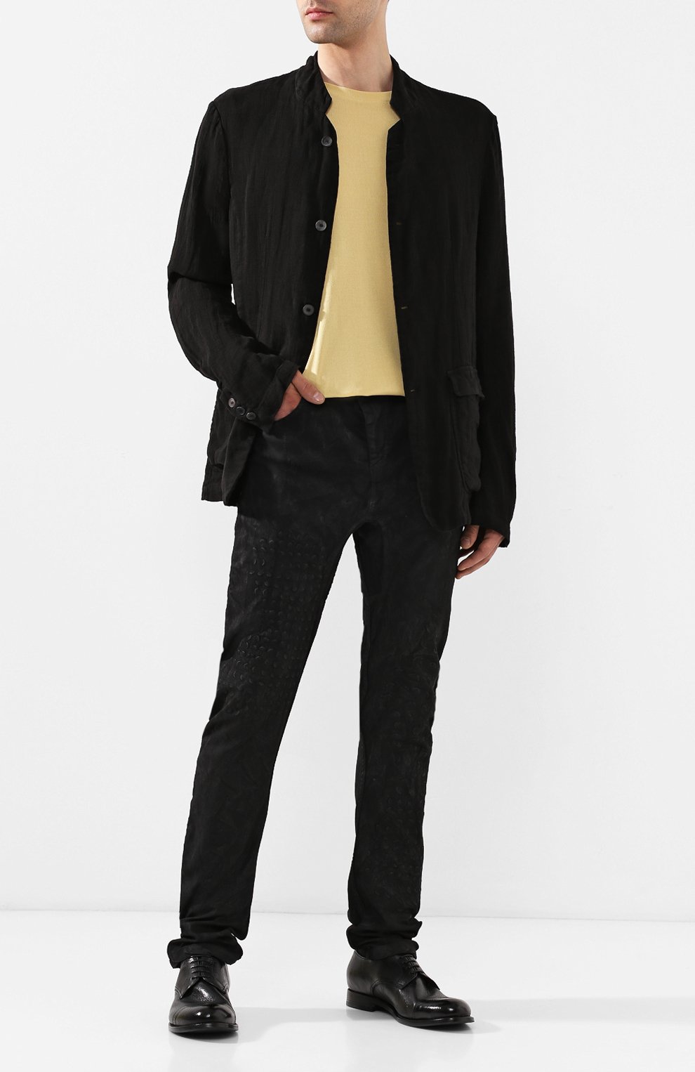 Джинсы 11 BY BORIS BIDJAN SABERI, арт. P1/F-1451/DYE METALLIC, фото 2