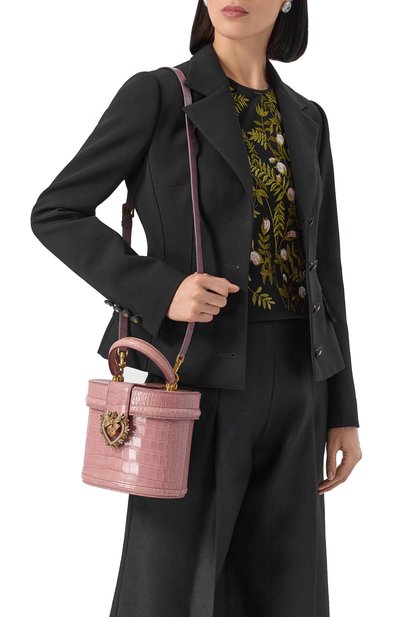 Сумка devotion из кожи аллигатора DOLCE & GABBANA, арт. BB6800/B2DE5/AMIS, фото 2