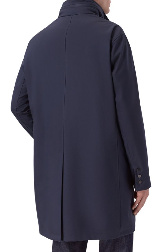 Плащ Kiton UW2193V0422H02 Синий  UW2193V0422H02 Фото 6