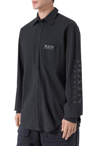 Хлопковая рубашка BALENCIAGA, арт. 850260/TTVB9, фото 3