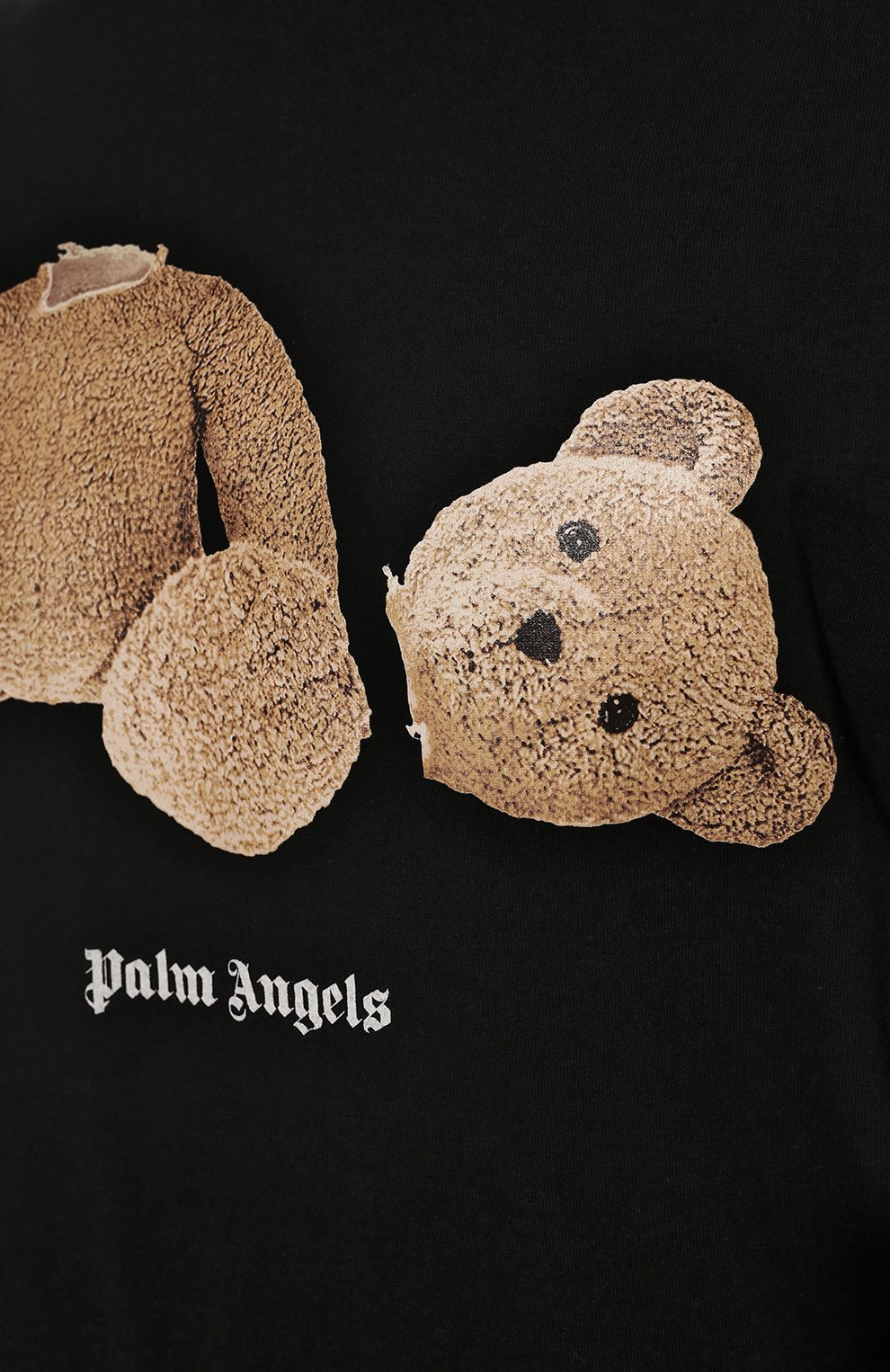 Хлопковая футболка PALM ANGELS, арт. PMAA001C99JER0011060, фото 5