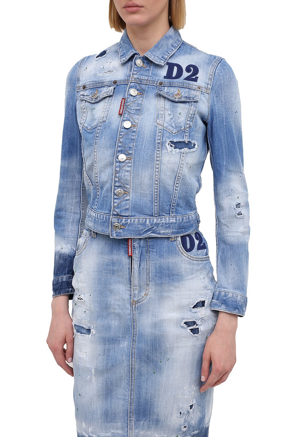 Джинсовая куртка DSQUARED2, арт. S75AM0825/S30342, фото 3