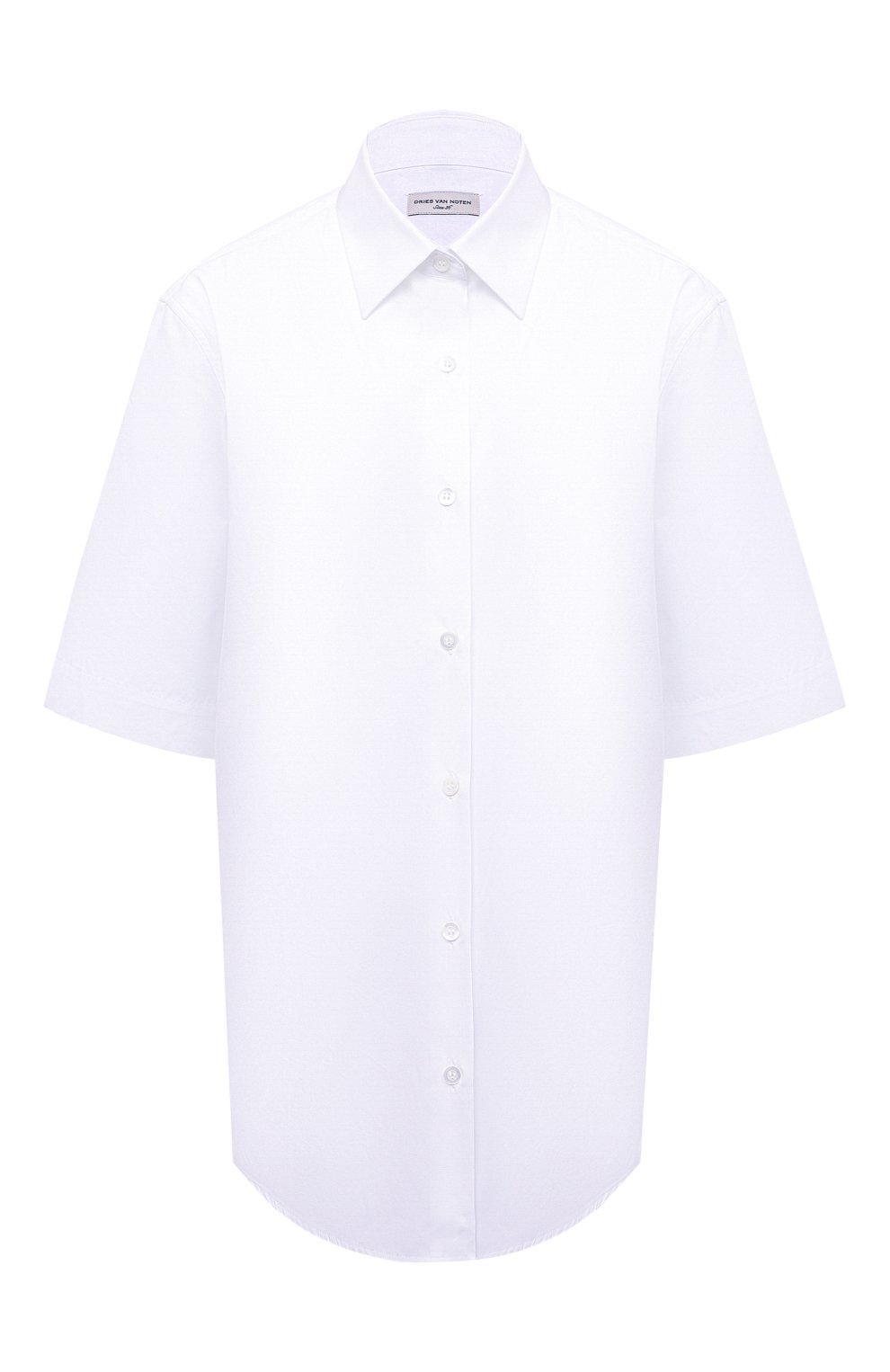 Хлопковая рубашка DRIES VAN NOTEN, арт. 211-10781-2228, фото 1