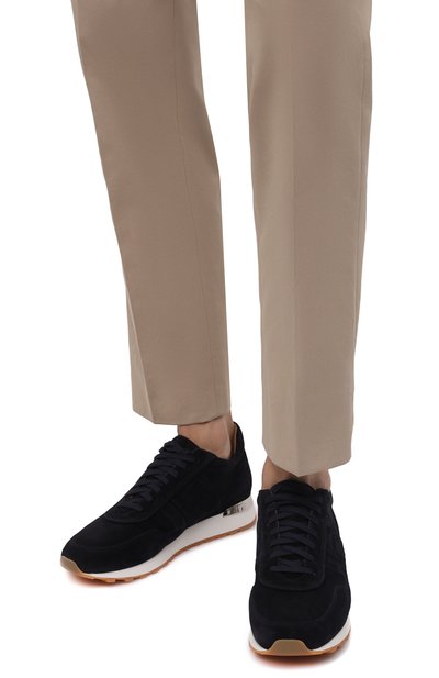 Замшевые кроссовки RALPH LAUREN, арт. 801859524, фото 3