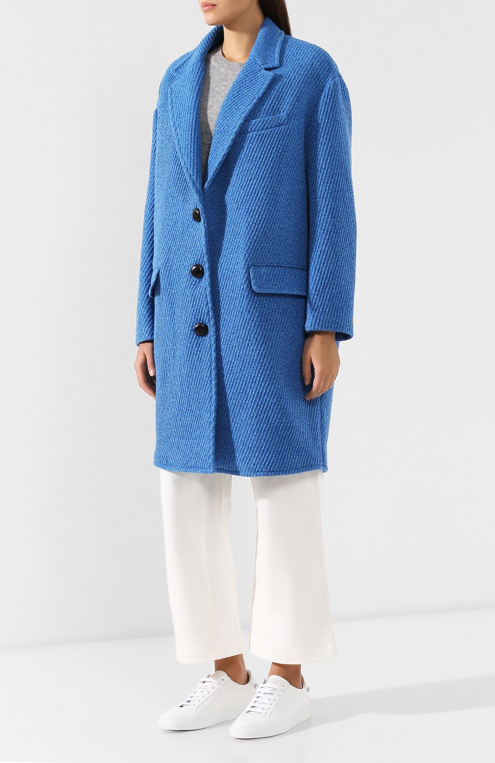 Шерстяное пальто ISABEL MARANT ETOILE, арт. MA0471-19P006E/GIMI, фото 3