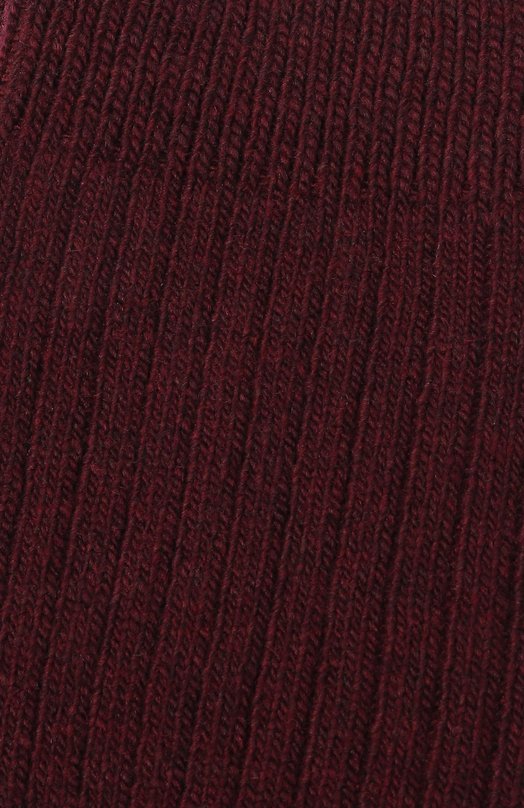 Носки из шерсти и вискозы Hanro 078551 Бордовый  078551 Фото 2