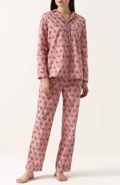 Хлопковая пижама с принтом YOLKE, арт. SS18-02C-FF-R0, фото 1