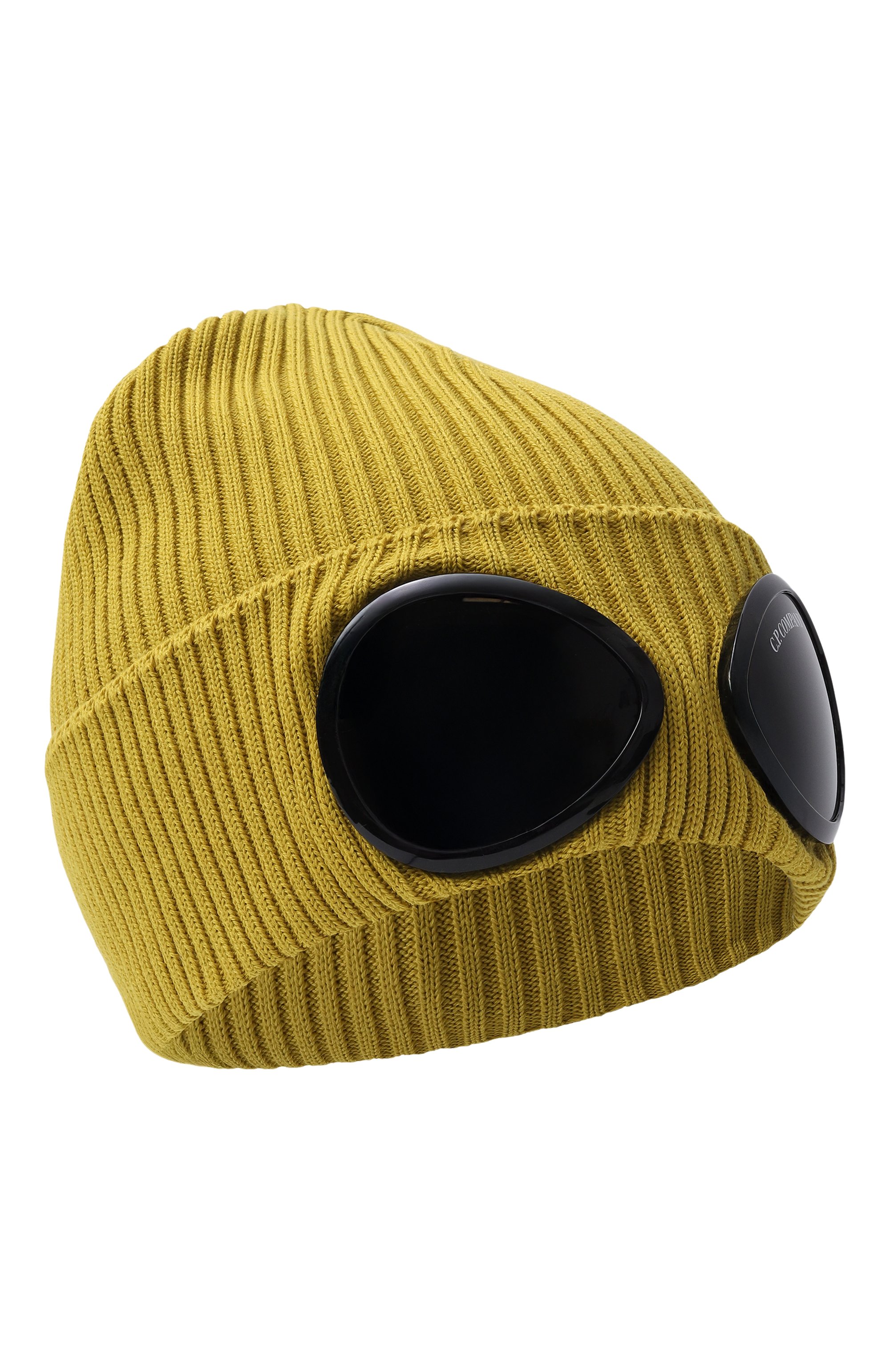 Хлопковая шапка C.P. COMPANY желтого цвета по цене 18550 руб., арт. 20CMAC747A/000727A, фото 1 Хлопковая шапка C.P. COMPANY, арт. 20CMAC747A/000727A, фото 1