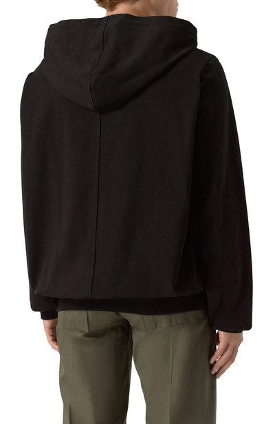 Хлопковое худи RICK OWENS, арт. RU02E1281/BA, фото 4