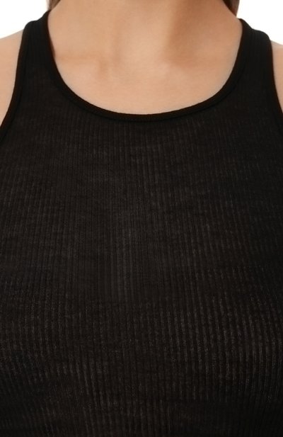 Платье из вискозы и шелка RICK OWENS, арт. RP01B4549/RC, фото 5