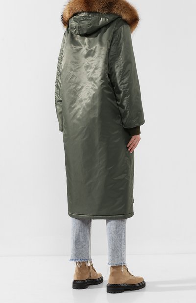 Пуховик с меховой отделкой FORTE DEI MARMI COUTURE, арт. FFW19-1505, фото 4