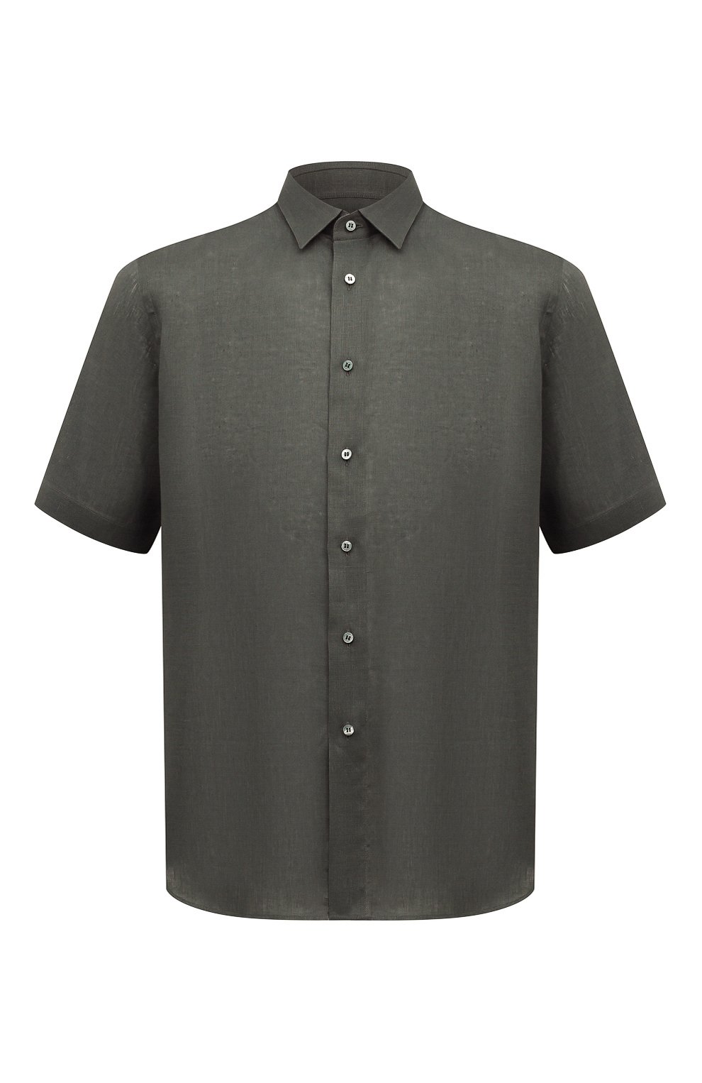 Льняная рубашка ZILLI, арт. LINAM1M08008406BU, фото 1