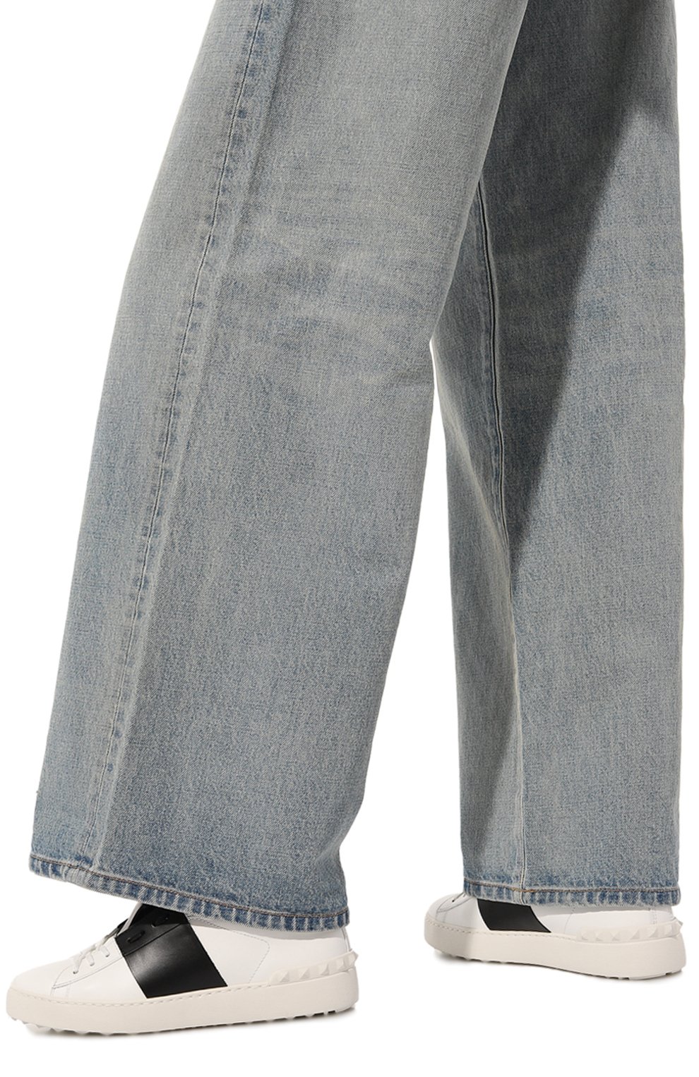 Кожаные кеды open VALENTINO, арт. 3W2S0781/BLU, фото 3