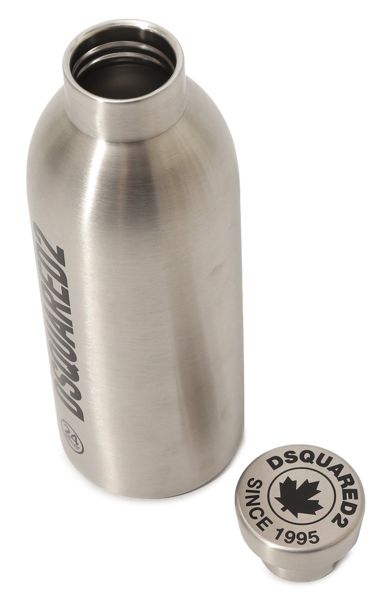 Мужской бутылка DSQUARED2 серебряного цвета, арт. BLM0005/43305198 | Фото 3 (Материал сплава: Проставлено; Нос: Не проставлено; Материал: Металл)