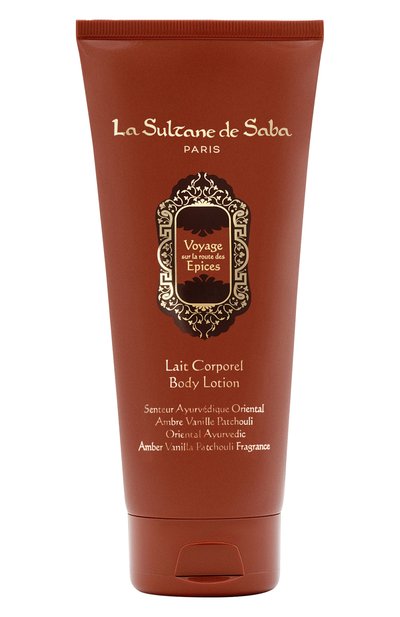 Женского лосьон для тела амбра, ваниль и пачули (200ml) LA SULTANE DE SABA, арт. 3700448601230