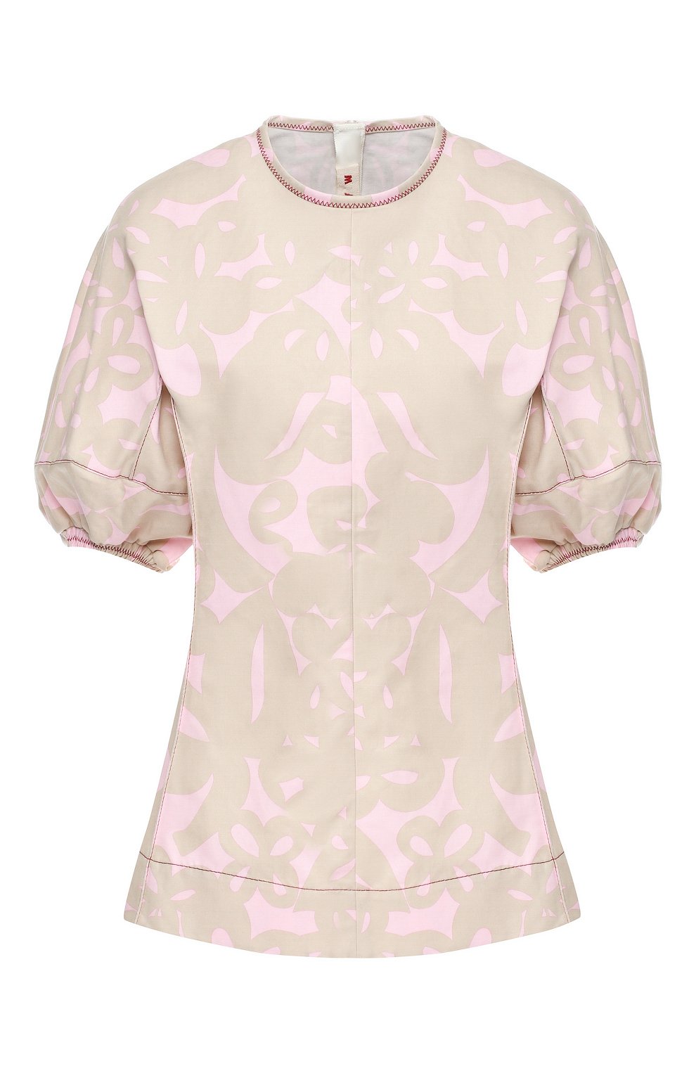 Топ из смеси хлопка и льна MARNI, арт. CAMA0076A0/TCX53, фото 1
