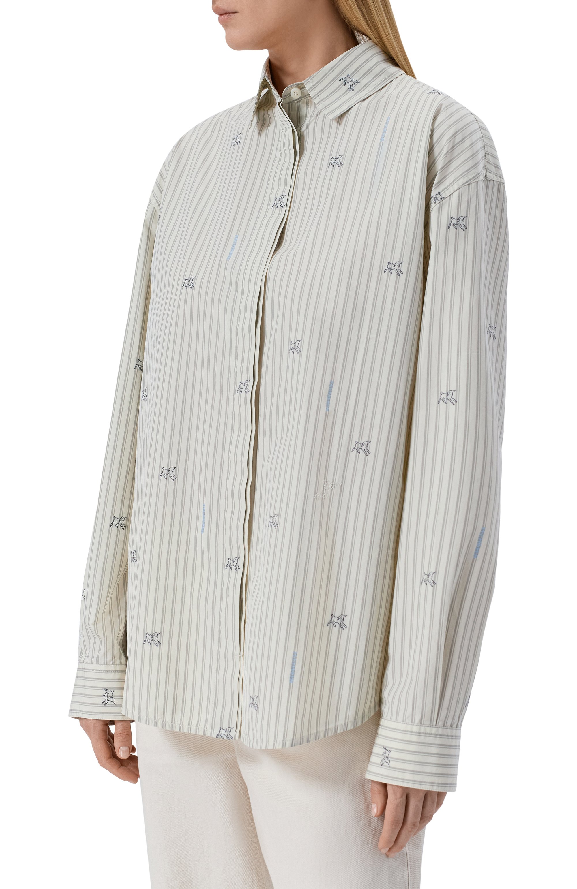 Хлопковая рубашка JACQUEMUS, арт. 26ESHW00566/AW00750, фото 3