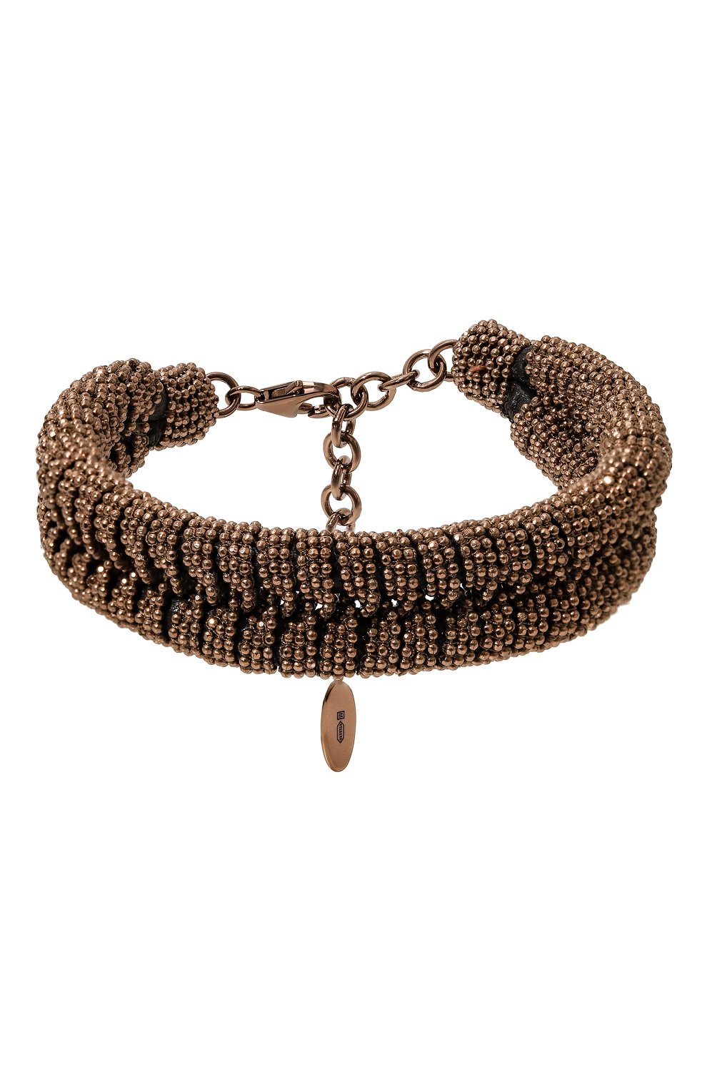 Браслет BRUNELLO CUCINELLI бронзового цвета по цене 76500 руб., арт. MB0W9G104, фото 1 Браслет BRUNELLO CUCINELLI, арт. MB0W9G104, фото 1