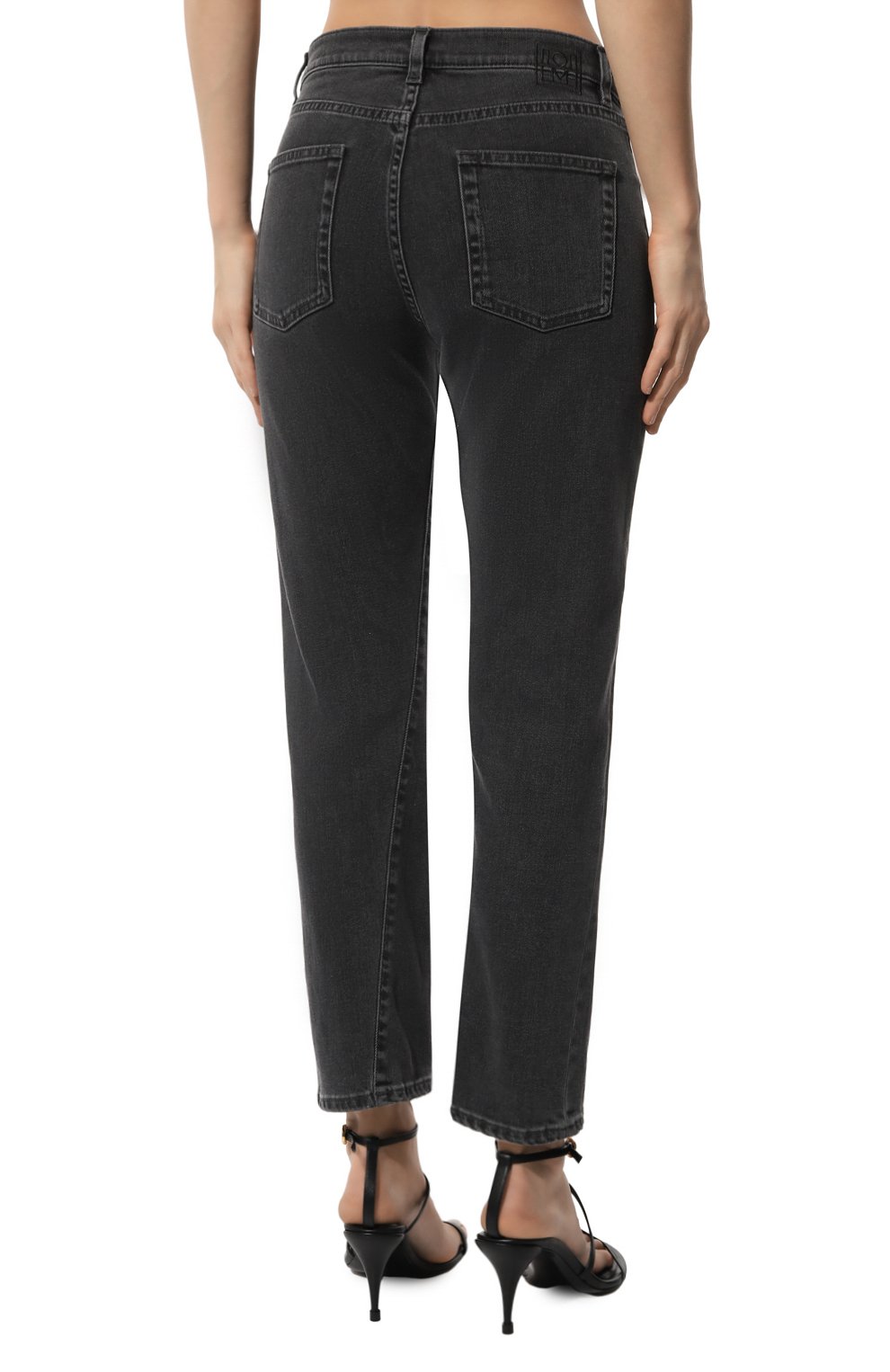 Джинсы TOTEME темно-серого цвета по цене 38650 руб., арт. 222-232-743, фото 4 Джинсы TOTEME, арт. 222-232-743, фото 4