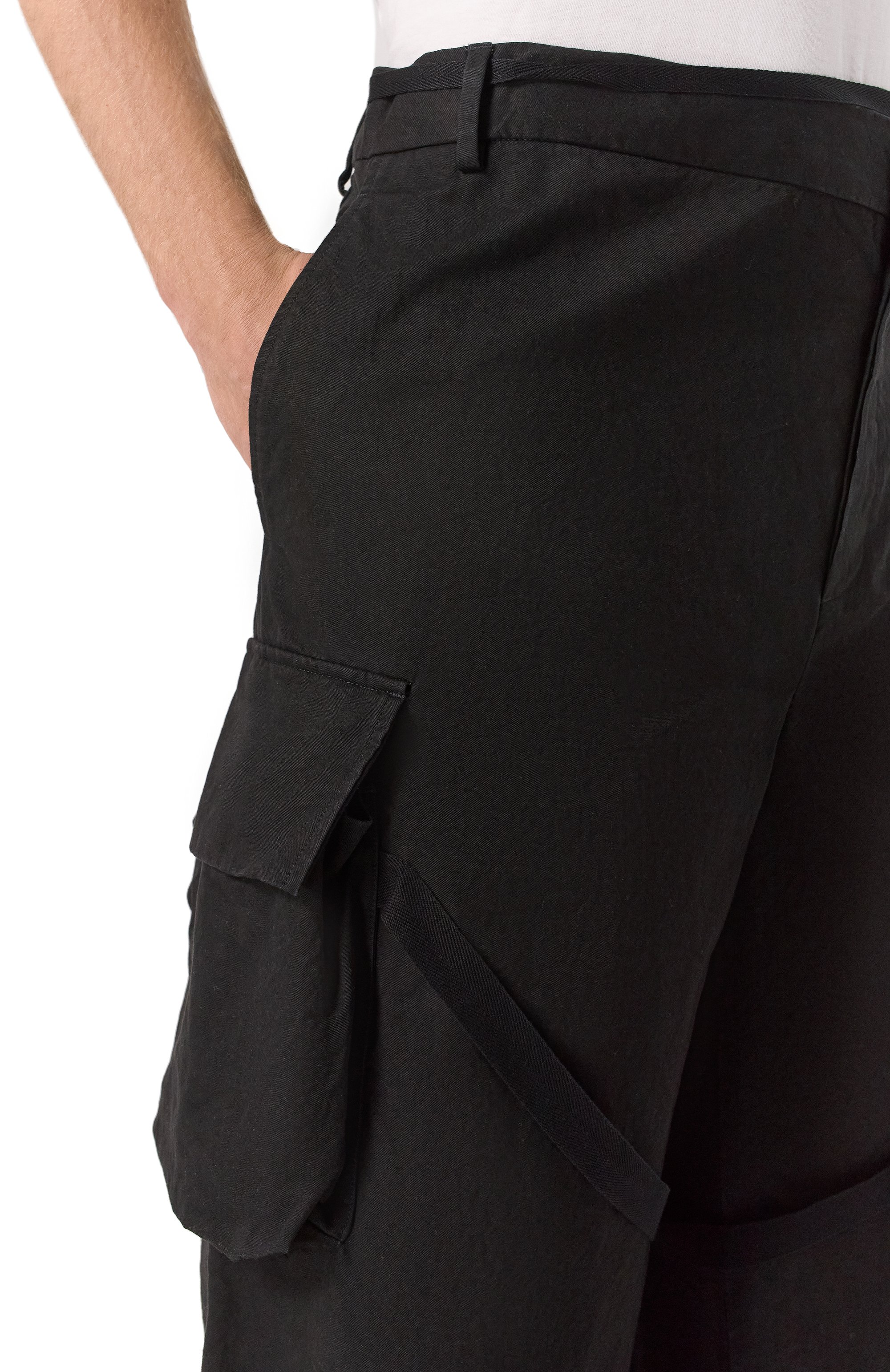 Хлопковые брюки-карго ANN DEMEULEMEESTER, арт. B0012456/FA559, фото 5