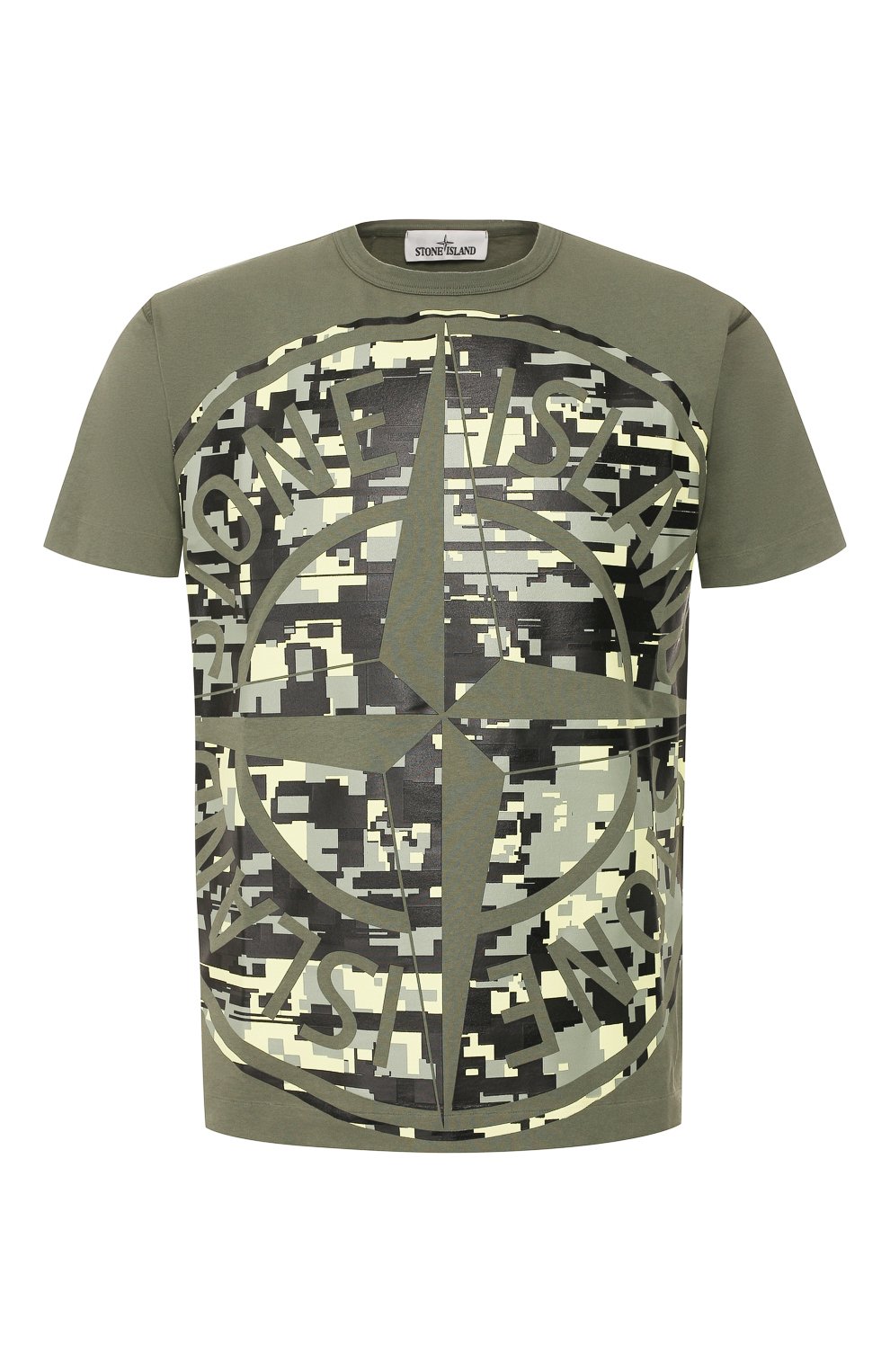 Хлопковая футболка STONE ISLAND, арт. 721523387, фото 1