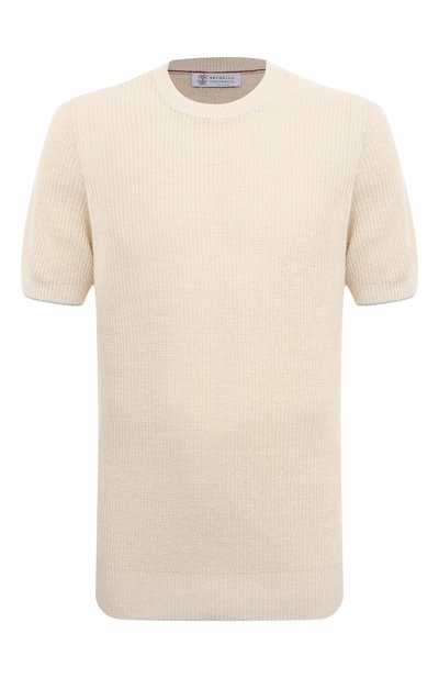 Мужской джемпер изо льна и хлопка BRUNELLO CUCINELLI, арт. M2L70B2257