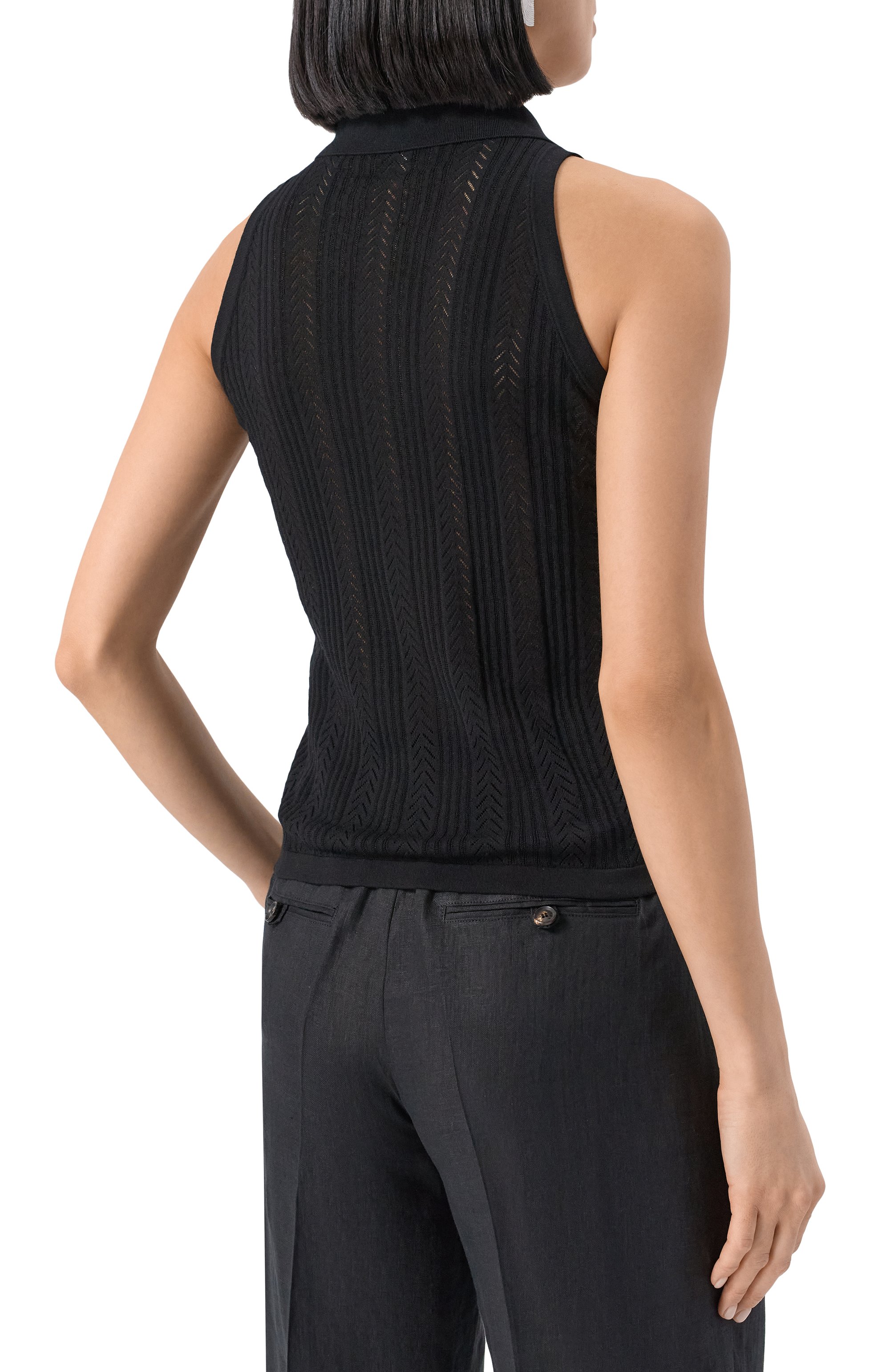 Хлопковое поло KITON, арт. D5978700088, фото 4