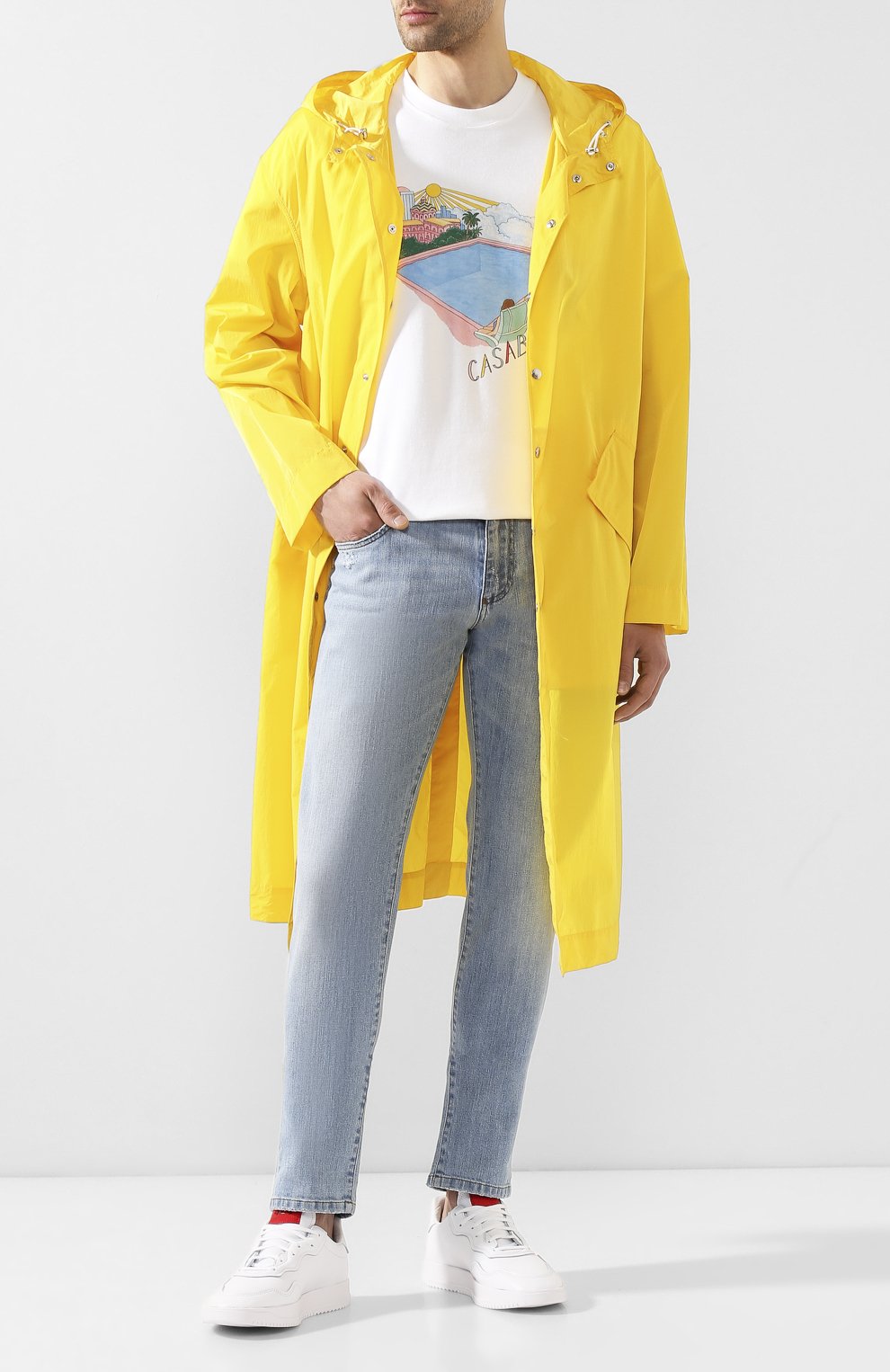 Кожаные кеды adidas x 424 supercourt premiere ADIDAS ORIGINALS, арт. FX6740, фото 2