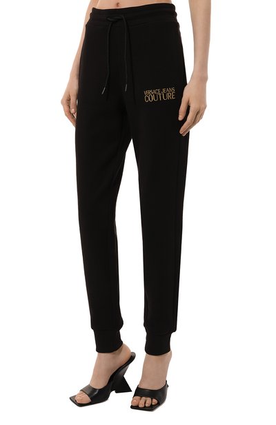 Хлопковые джоггеры VERSACE JEANS COUTURE, арт. 77HAAT06/CF01T, фото 3