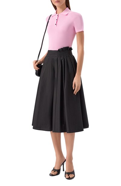 Поло из вискозы MSGM, арт. 4041MDM201/267297, фото 2