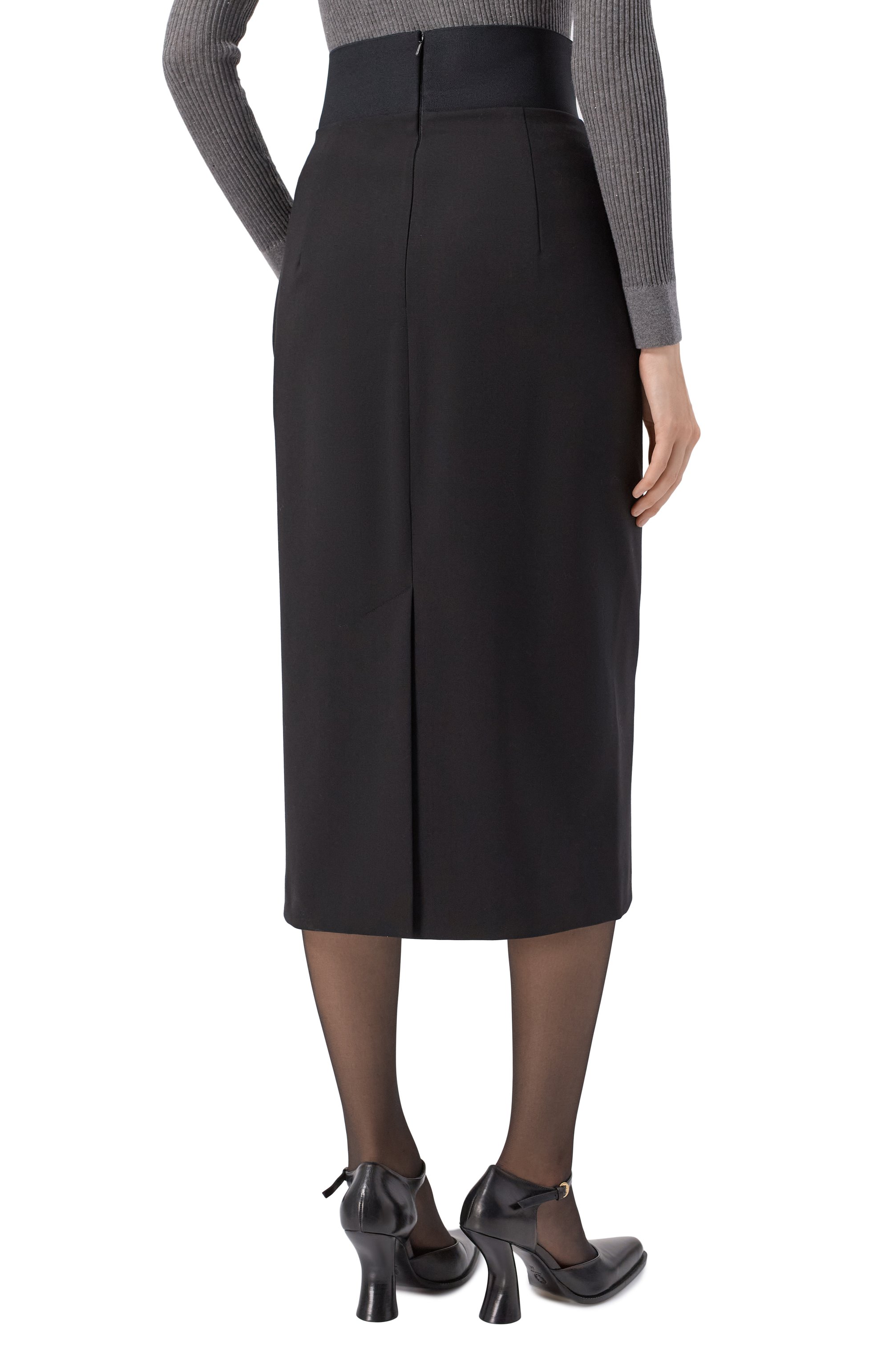 Шерстяная юбка SPORTMAX, арт. FINIRE, фото 4