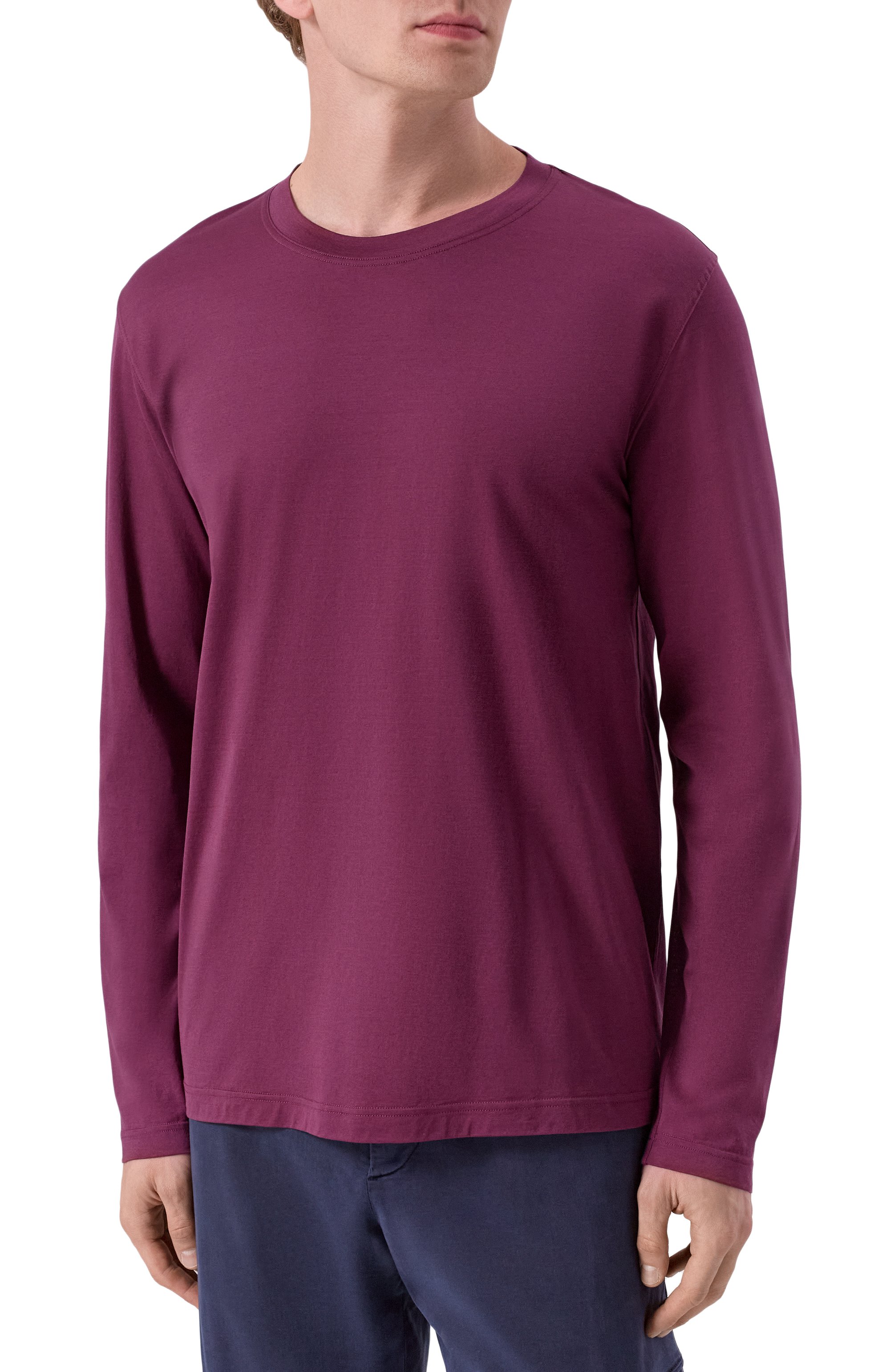 Хлопковый лонгслив KITON, арт. UMK0830K340, фото 3