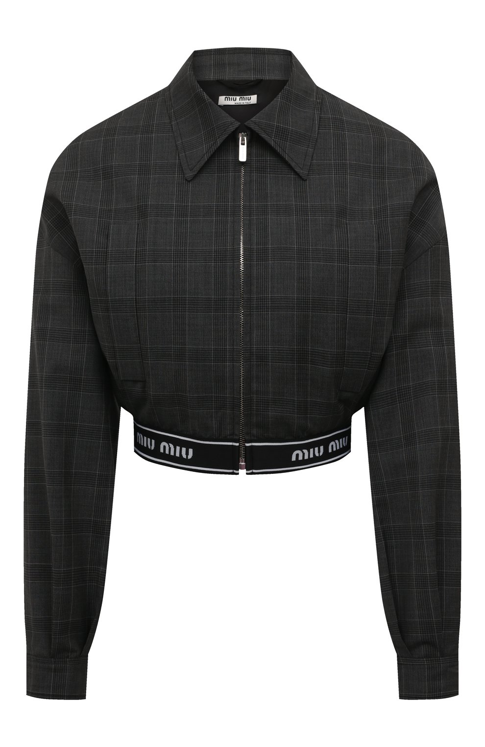 Шерстяной бомбер MIU MIU, арт. ML830-10KS-F0480, фото 1