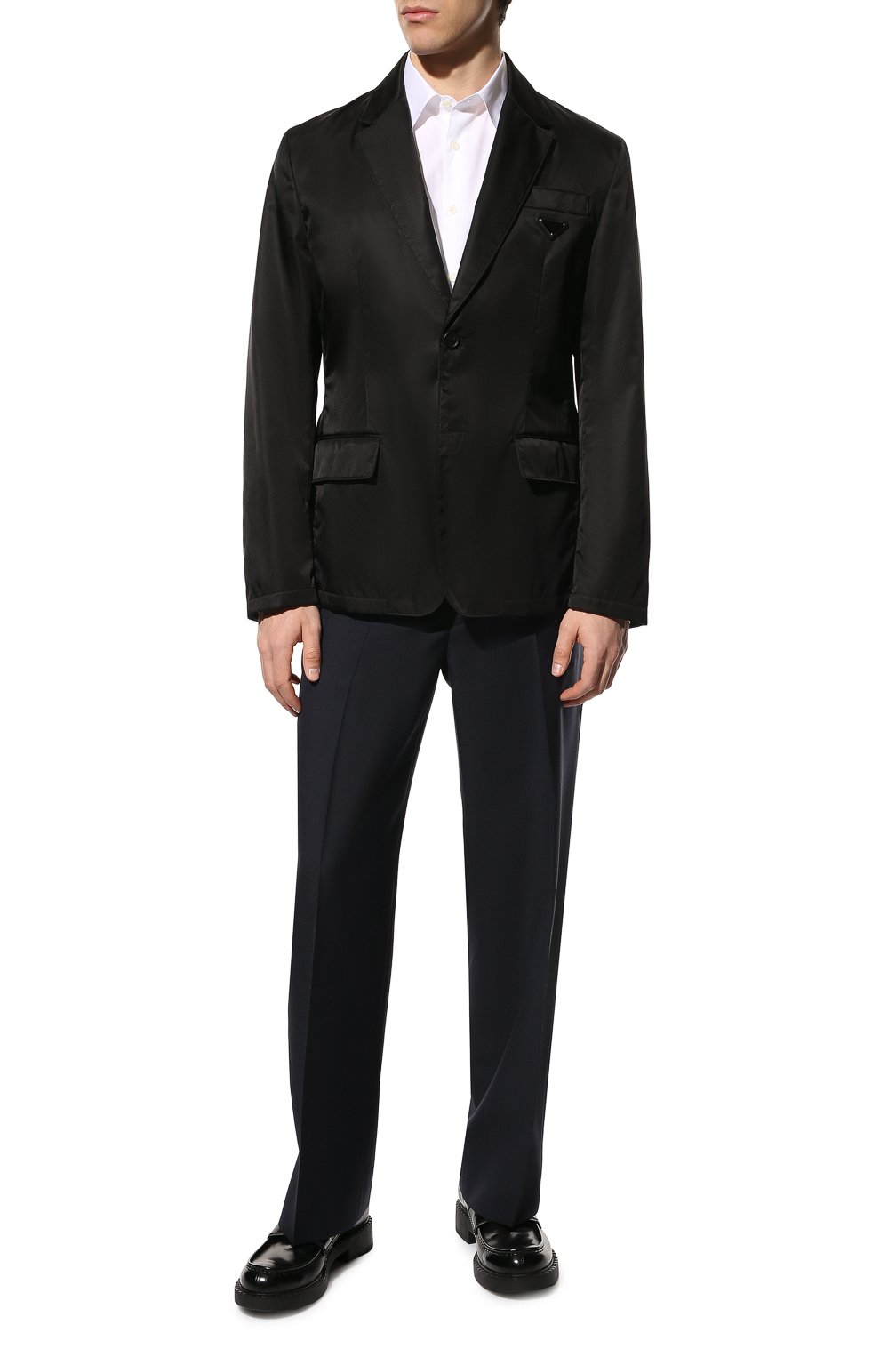 Однобортный пиджак PRADA, арт. SD099-1WQ8-F0002-202, фото 2