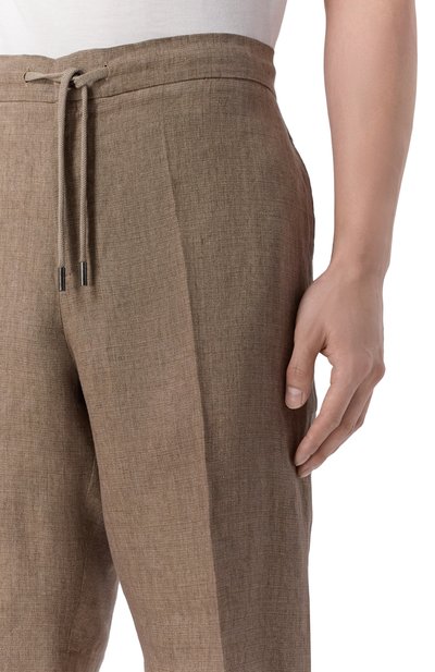 Льняные шорты CAPOBIANCO, арт. 20M851.LL00., фото 5