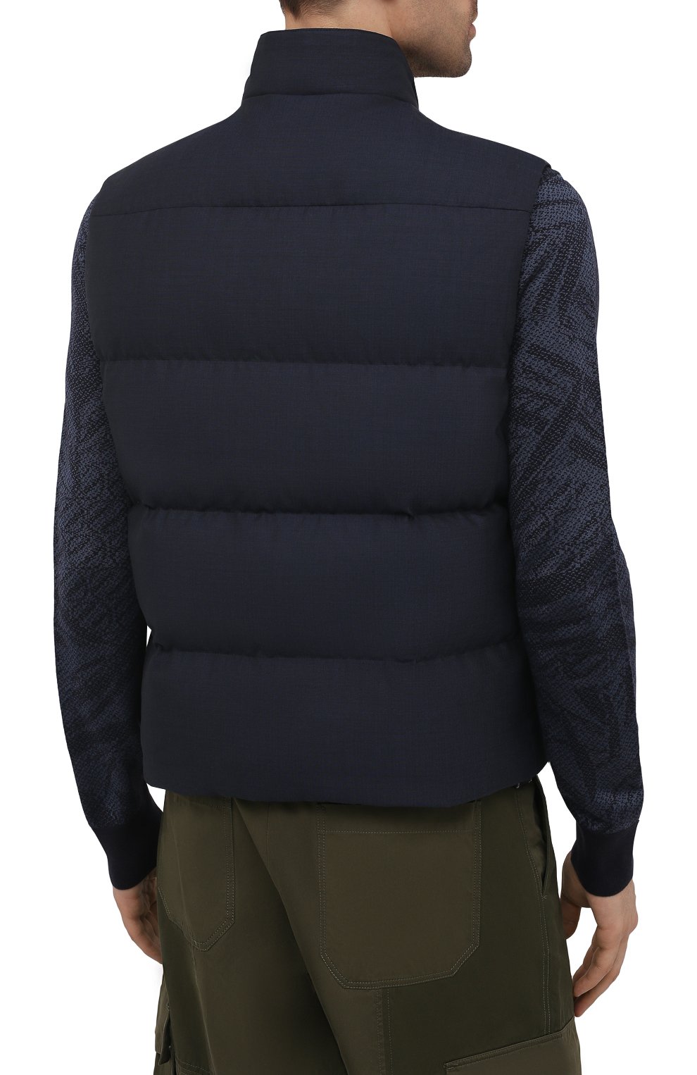 Пуховый жилет ZEGNA, арт. UWT97/W116, фото 4