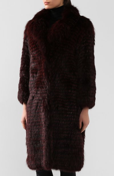 Шуба из меха лисицы COLOR TEMPERATURE, арт. 19CT1004, фото 3